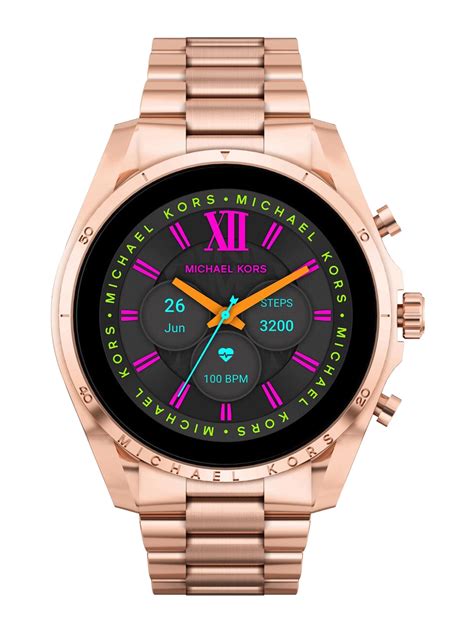 ceas michael kors digital|Gen 6 Bradshaw Rose Gold.